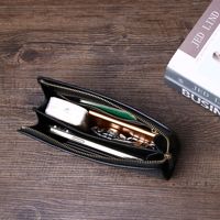 Tas Clutch Imitasi Kulit Ikan Pari Halus Baru Unisex Dompet Multifungsi Dompet Ponsel Grosir
