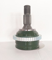 Kit de joint CV d'essieu avant de couleur verte Joint CV extérieur avec 22 dents et 24 dents pour Peugeot 405