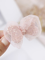 Nouveauté 2025 – Lot de 2 pinces à cheveux papillon avec nœud, en dentelle et paillettes, pour bébés filles, accessoires de coiffure princesse, cadeaux