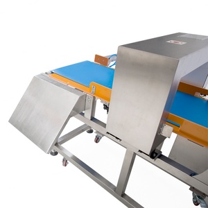 เครื่องตรวจจับโลหะในอาหาร JINDUN JD-603 ราคาประหยัด โครงสร้าง SUS 304 ระบบตรวจจับคลื่นแม่เหล็กไฟฟ้า สายพานลำเลียงปรับได้ - Product Image 2