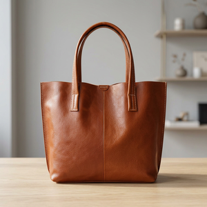 Bolsos Casuales de Cuero de Búfalo Natural Resistentes al Agua, con Cierre, Logotipo Personalizado, Ecológicos, Ligeros y de Gran Capacidad - Product Image 2