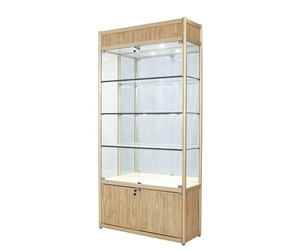 Acheter des vitrines en verre au détail avec des cadres en aluminium et des portes en verre - Product Image 4