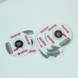 Easy Open Lift and Pull Induction Bottle Cap Forro de vedação de folha de alumínio para vedação total e Mobil Motor Oil - Product Image 2