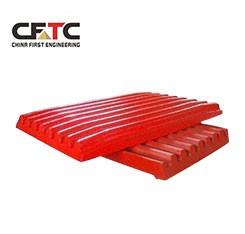 Plaques de mâchoires oscillantes PE400X600 en manganèse élevé, pièces de rechange durables pour concasseur à mâchoires fixe et mobile, plaque de mâchoire standard pour l'exploitation minière - Product Image 2