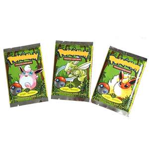 Boîte de boosters de cartes à collectionner <span class=keywords><strong>Pokémon</strong></span> Jungle Foil, cartes <span class=keywords><strong>Pokémon</strong></span> 1999 <span class=keywords><strong>1ère</strong></span> <span class=keywords><strong>édition</strong></span>, paquets de boosters vintage, cartes <span class=keywords><strong>Pokémon</strong></span> en vrac, coffret cadeau - Product Image 3