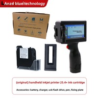 Imprimante à jet d'encre portable / Codeur intelligent pour l'impression de boîtes en carton / Imprimante de codes de lots manuelle avec date et heure