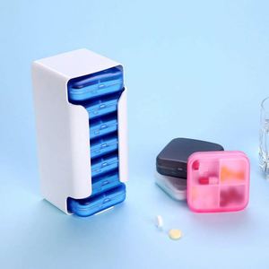 <b>7</b> Day Weekly Large Pill Box Travel Drug Case <b>Tablet</b> Medicine Dispenser Organizer - Product Image 2