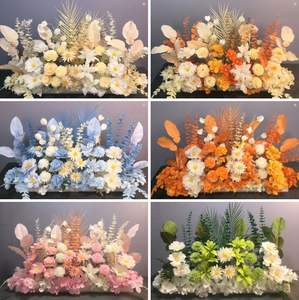 Décor personnalisable de roses, lys et tournesols pour les arrangements floraux au sol et les compositions florales artificielles de mariage - Product Image 2