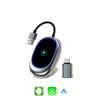 Adaptateur CarPlay sans fil pour voitures, dongle sans fil, convertit le CarPlay filaire en sans fil pour tous les véhicules équipés d'un CarPlay filaire d'origine