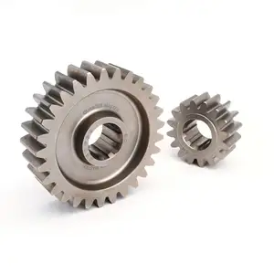 High precision reducer gear custom C45 A2 steel high frequency quenched 45-62HRC spur gear helical gear