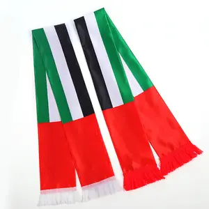 Custom Design, Middle-east UAE The United Arab Emirates National Flag Scarf