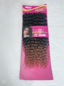 Extension de cheveux brésiliens crochet <span class=keywords><strong>Passion</strong></span> twist tresses cheveux Kanekalo Fiber - Product Image 5
