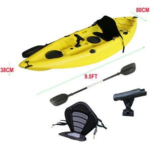 Kayak de pêche Viking <span class=keywords><strong>LANGO</strong></span> de haute qualité, 10 pieds, à assise surélevée, avec pagaie unique, pour la dérive et le canoë de loisirs, utilisation en extérieur - Product Image 6