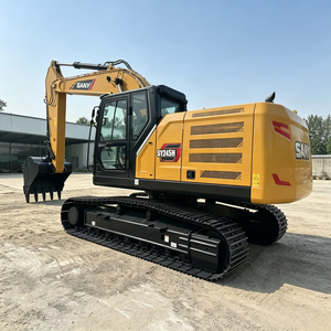 Excavatrice sur chenilles TOP Brand SY245H Jaune 25 tonnes Moteur haute puissance Composants hydrauliques Équipement de construction minière - Product Image 1
