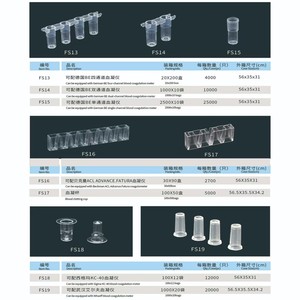 Vases de réaction en plastique pour analyseur d'immunoessais <span class=keywords><strong>Autobio</strong></span> - Personnalisable OEM pour usage en laboratoire de recherche - Garantie 3 ans - Product Image 6