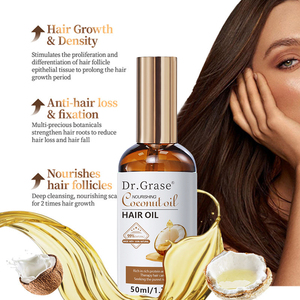 Shampooing et revitalisant pour cheveux à l'<span class=keywords><strong>huile</strong></span> <span class=keywords><strong>de</strong></span> <span class=keywords><strong>coco</strong></span>, sans sulfate, biologique, professionnel, anti-pelliculaire, anti-chute <span class=keywords><strong>de</strong></span> cheveux, marque privée - Product Image 6