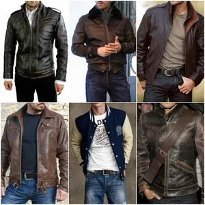 Canada Shop South Korea Men's Leather Clothes Used Bales Clothes
