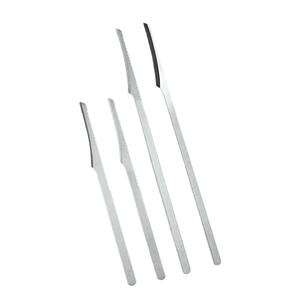 Cuchillo raspador de pies Credo, para uñas y talones, removedor de piel muerta, lima de talón de acero inoxidable, para manicura y pedicura, a la moda - Product Image 4