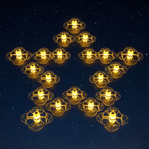 Drone Swarm with LED Mesh Display Full-Color RGB 3-Axis Gyro 1.5m Spacing & All-Weather <b>Stability</b> for Global Event Staging - Product Image 5