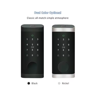 กุญแจล็อคประตูอัจฉริยะแบบไร้กุญแจ Tuya Smart TT LOCK มาตรฐานอเมริกัน พร้อมระบบสแกนลายนิ้วมือ - Product Image 4