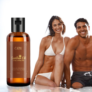OBY body oil coreano per la cura della pelle abbronzante olio autoabbronzante etichetta privata lettino abbronzante - Product Image 1