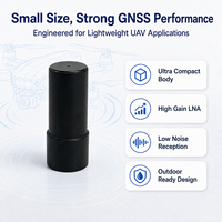 Antena Activa GNSS Multisatélite, Módulo de Antena GPS BDS Galileo RTK, Ligera para Aplicaciones Industriales