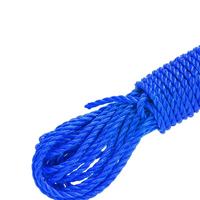 Corde en fibre PE/PP torsadée à 3 brins, emballée en bobine, résistante aux UV, imperméable, flottante, pour la réparation de filets de pêche, la ferme, l'entrepôt, le transport de marchandises