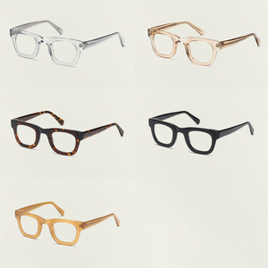 Lbashades - Armazones Ópticos Cuadrados Clásicos Vintage de Acetato de Alta Calidad para Mujer y <span class=keywords><strong>Hombre</strong></span>, Fabricante de <span class=keywords><strong>Gafas</strong></span> con Logotipo Personalizado - Product Image 5