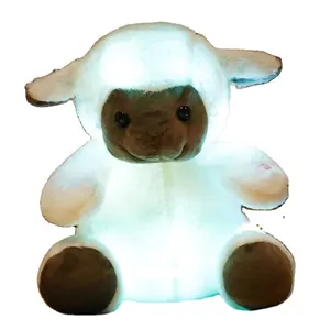 LED Licht Teddybär Puppe Einhorn Alpaka Bär Eule Geburtstags geschenk Großhandel