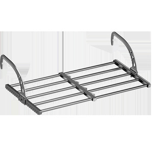 Séchoir <span class=keywords><strong>à</strong></span> <span class=keywords><strong>linge</strong></span> réglable pour fenêtre, balcon, radiateur ou clôture, rangement pour chaussures, cintre pliable, séchoir <span class=keywords><strong>à</strong></span> vêtements pour la maison - Product Image 2