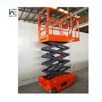 Mini élévateur à ciseaux autopropulsé de 230 kg, 2 m, 3 mètres, 5 m, petit mécanisme de levage pour la construction