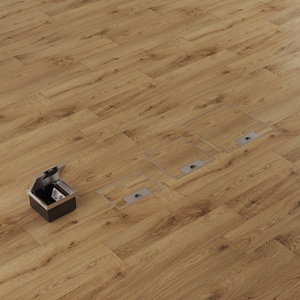 Caja de Piso de Acero Inoxidable para Conexión de Energía y Datos, Empotrable en Piso de Mármol con Caja de Acero Galvanizado - Product Image 6