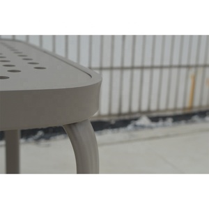Simple And High Quality Garden Furniture Balcony <b>Aluminum</b> <b>Table</b> - Product Image 5