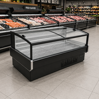 Vitrine Réfrigérée Commerciale à Température Unique pour Viande, avec Contrôle Numérique Automatique de la Température