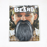 Moustache et barbe artificielles pour Halloween, accessoires de fête, masque, accessoires photo, pattes de souris, barbe de chèvre, barbe artificielle, Chine, unisexe