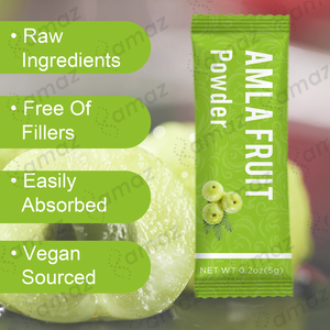 Poudre de fruit d'Amla en gros, marque privée, OEM/ODM, aliment naturel riche en vitamine C et antioxydants, soutien pour les cheveux et la peau - Product Image 4