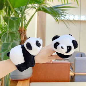 Sang trọng chengdu du du lịch tưởng niệm bán buôn cổ tay vỗ tay đồ chơi dễ thương Panda Búp Bê Vòng đeo tay Móc chìa khóa - Product Image 3