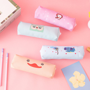 Cartoon Pencil Case Zipper Closure Digital Printing Cute Animal Design For Kids School <b>Stationery</b> <b>Gift</b> - Product Image 2