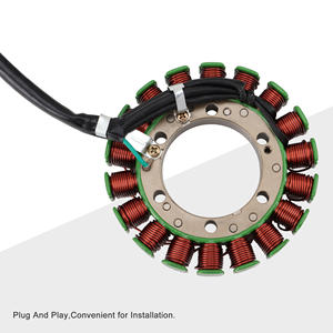GOOFIT 18-poliger Motorrad motor Teile Generator Stators pule Comp Ersatz für <span class=keywords><strong>Honda</strong></span> TRX 400 2004-2007 - Product Image 4