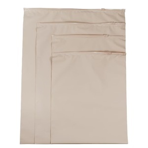 Sacs en plastique refermables à fermeture éclair personnalisés, noirs et roses, mats, givrés, biodégradables, pour t-shirts, vêtements, emballages - Product Image 4