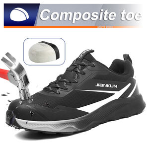 Botas de Trabajo JIANKUN con Entresuela Ligera Anti-Punción Zapatos de Seguridad de Caña Baja EVA+Goma Punta de Composite Anti-Golpes para <span class=keywords><strong>Hombre</strong></span> para Fábrica - Product Image 3