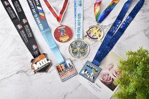Medallas 3D para Carreras de Invierno, Carrera de 5 km, Medallas de Fisicoculturismo, Medallas Deportivas de Aleación para Finalistas - Product Image 6