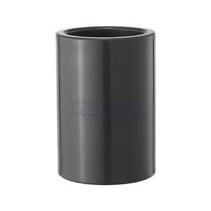 Raccords de tuyauterie en PVC UPVC SCH80, norme américaine, tuyaux d'eau composites, joints à manchon, colliers chimiques, tuyauterie de qualité - Product Image 1