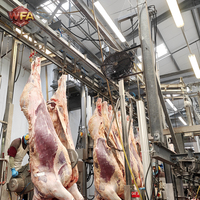 Équipement de ligne d'abattage de bétail, machines de traitement des carcasses de bœuf pour abattoir