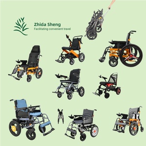 Déambulateur pliable pour adultes <span class=keywords><strong>Sinway</strong></span> avec frein, scooter économique, béquille à genou orientable avec siège - Product Image 4