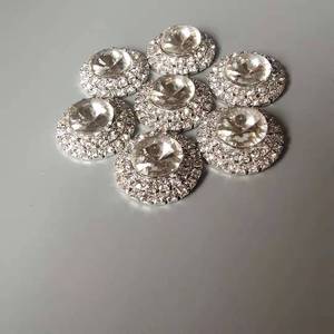 Décorations en strass étincelants, broches ornées de cristaux à dos plat - Product Image 5