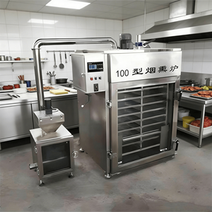 Four à fumage électrique chinois robuste pour la fumée <span class=keywords><strong>de</strong></span> viande, <span class=keywords><strong>de</strong></span> bacon et la transformation alimentaire comme la poissonnerie - Product Image 1