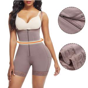 <span class=keywords><strong>กางเกง</strong></span>กระชับสัดส่วนยางยืด ไซส์ใหญ่ ช่วยยกกระชับสะโพก ลดหน้าท้อง สำหรับผู้หญิง - Product Image 5