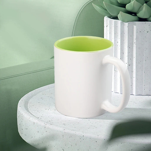 Tasses à café en céramique vierges pour sublimation de 11 oz, tasses personnalisées de 9 oz, tasses en argile personnalisées - Product Image 4