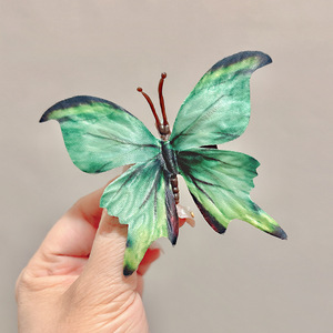 Wholesale Gradient Butterfly Hair Clip Unisex Fabric with Sweet Style Daily Use - Product Image 6